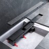 Душевой лоток AM.PM PrimeFlow 70 W02SC-U11-070-04BM с Черной матовой решеткой / под плитку Tile