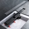 Душевой лоток AM.PM PrimeFlow 70 W02SC-U11-070-04BM с Черной матовой решеткой / под плитку Tile