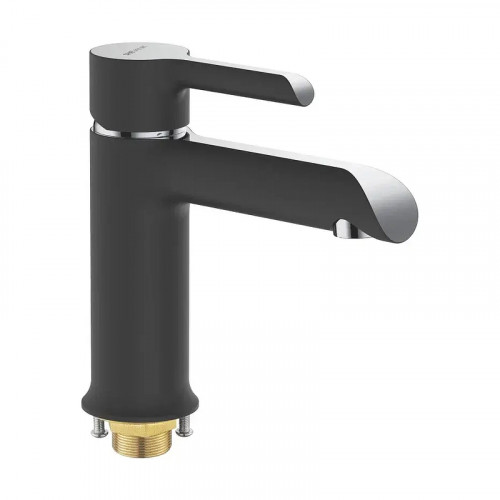 Смеситель для раковины Shevanik S6001H цвет Черный Хром