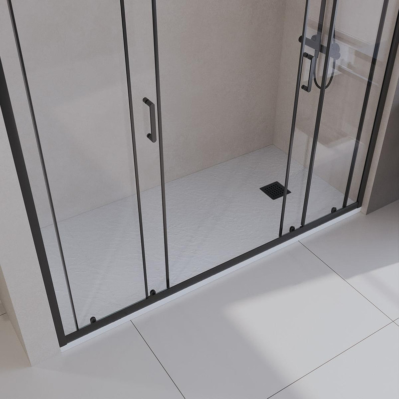 Душевой поддон из искусственного камня BelBagno Uno 160x80 TRAY-MR-UNO-AH-160/80-35-W-NO Белый