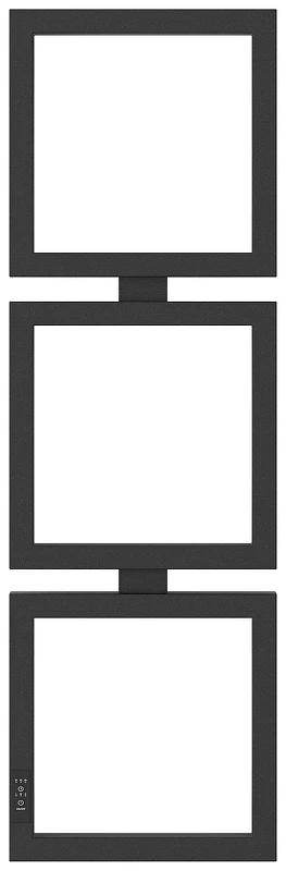 Электрический полотенцесушитель Сунержа Этюд 105x30 15-0844-1030 цвет Тёмный титан муар
