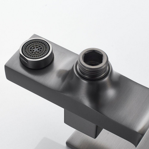 Смеситель для ванны Shevanik S9602T цвет Оружейная сталь