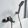 Смеситель для ванны Shevanik S9602T цвет Оружейная сталь