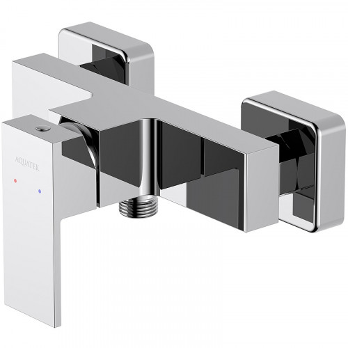 Смеситель для душа Aquatek Либра AQ1660CR Хром латунь на стену