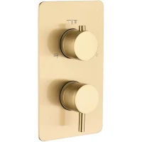 Смеситель для душа Boheme Cell 135-3-MG Золото матовое латунь встраиваемый