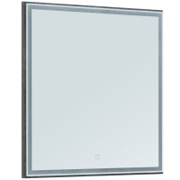 Зеркало Aquanet Nova Lite 60 242621 с подсветкой Дуб рошелье МДФ / ЛДСП, стекло