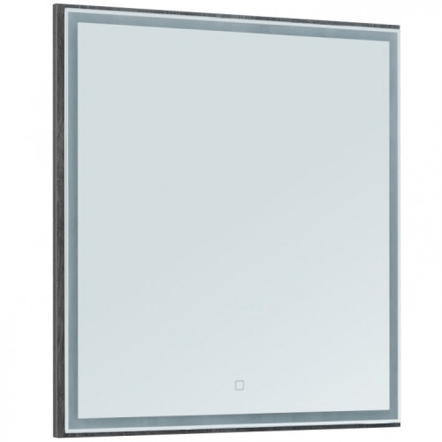 Зеркало Aquanet Nova Lite 60 242621 с подсветкой Дуб рошелье МДФ / ЛДСП, стекло