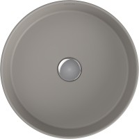 Раковина-чаша Berges Ego SL 38 181061 Серая матовая фарфор накладная