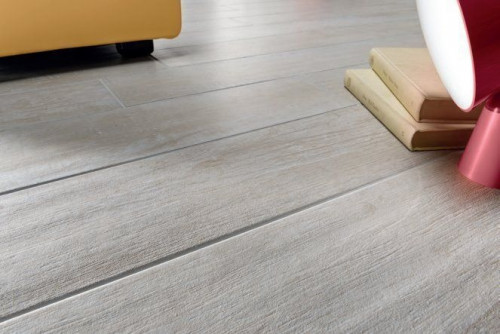 Керамогранит Rondine Amarcord Wood Piombo 15х100 серый для улицы, для ванной комнаты, для кухни Италия