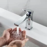 Смеситель для раковины Shevanik S9901 цвет Хром