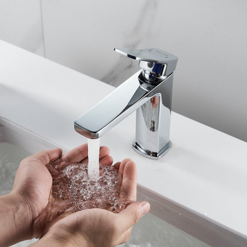 Смеситель для раковины Shevanik S9901 цвет Хром