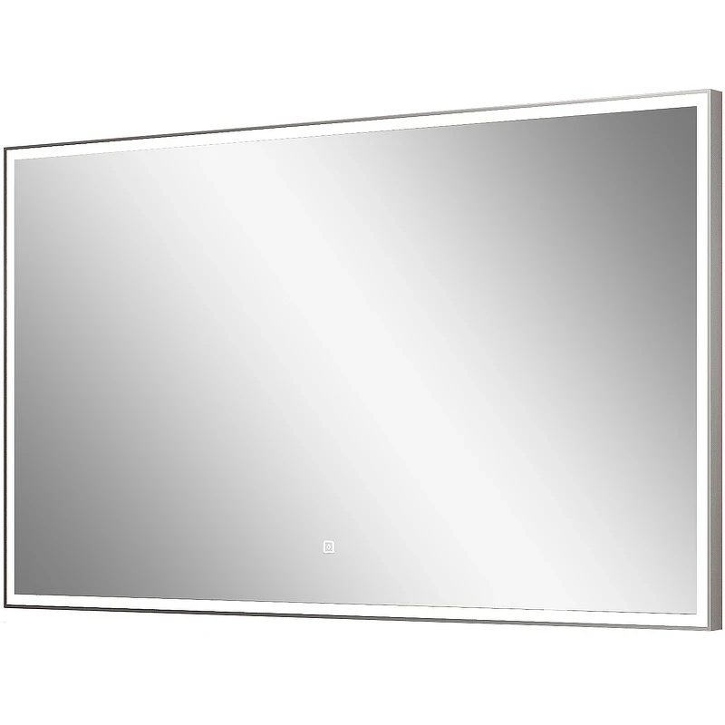 Зеркало Континент Sting 1200х800 ЗЛП1621 с подсветкой Серебро с сенсорным выключателем стекло