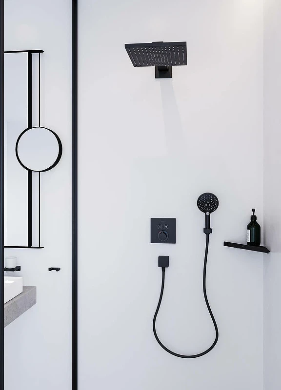 Косметическое зеркало Hansgrohe AddStoris 41791000 с увеличением Хром