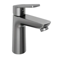 Смеситель для раковины Abelsberg Lineara UNF23508GM цвет Космическая сталь