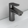 Смеситель для раковины Abelsberg Lineara UNF23508GM цвет Космическая сталь