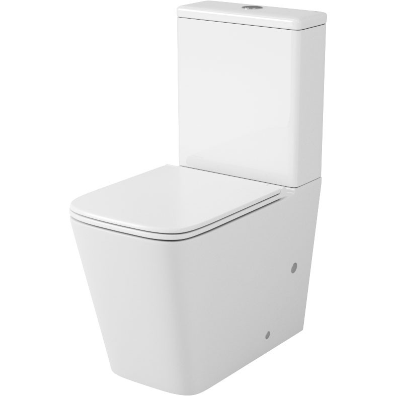 Унитаз компакт Owl 1975 Vatter Ruta-G OWLT190402 без бачка с сиденьем Микролифт фарфор напольный