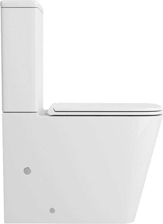 Унитаз компакт Owl 1975 Vatter Ruta-G OWLT190402 без бачка с сиденьем Микролифт фарфор напольный