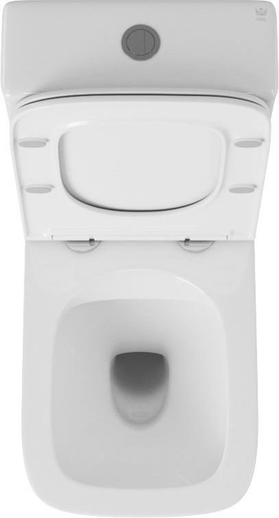 Унитаз компакт Owl 1975 Vatter Ruta-G OWLT190402 без бачка с сиденьем Микролифт фарфор напольный