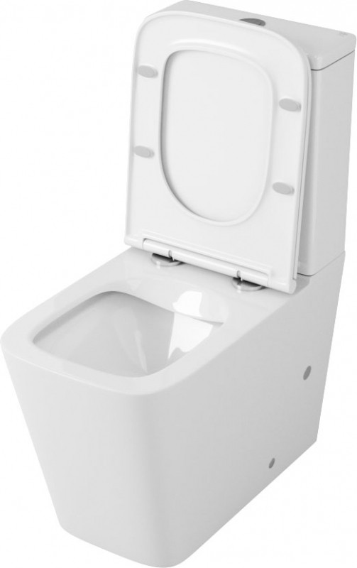 Унитаз компакт Owl 1975 Vatter Ruta-G OWLT190402 без бачка с сиденьем Микролифт фарфор напольный