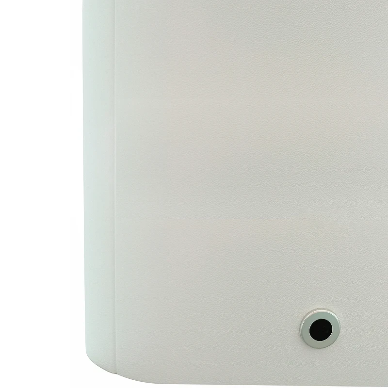 Зеркальный шкаф Reflection Circle 600х800 R RF2108SR с подсветкой Белый матовый МДФ / ЛДСП, стекло