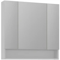 Зеркальный шкаф Orka Malta 80 3001303 Кашемировый матовый МДФ / ЛДСП, стекло