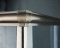 Душевой уголок Cezares Giubileo 90х90 GIUBILEO-R-2-90-SCORREVOLE-C-Br профиль Бронза стекло прозрачное