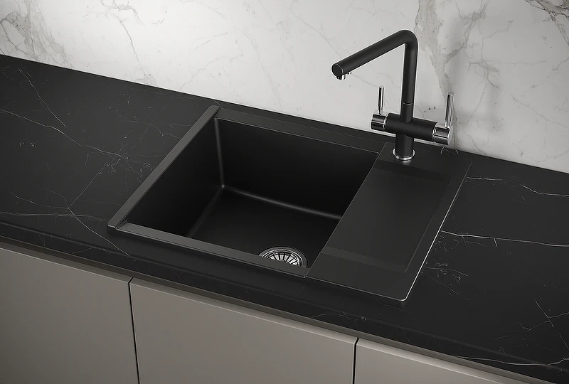 Кухонная мойка Granula Estetica 62 6202 цвет Турмалин