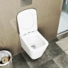 Комплект унитаза с инсталляцией Grohe Rapid SL 39184001 цвет Белый с сиденьем Микролифт и клавишей смыва цвет Хром