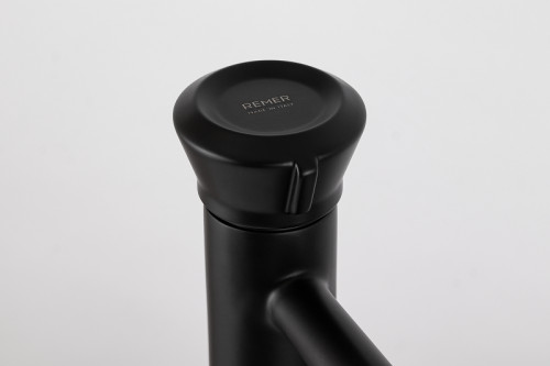 Смеситель для раковины Remer Element ET12NO цвет Черный матовый