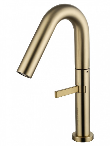 Смеситель для раковины Wonzon &amp; Woghand WW-6068-BG цвет Брашированное золото