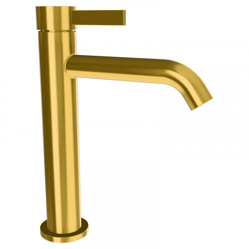 Смеситель для раковины Remer Metrica MC12ABG цвет Золото брашированное