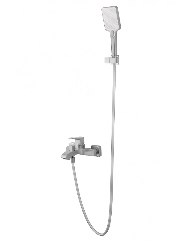 Смеситель для ванны Wonzon & Woghand Flex WW-88037072-BN цвет Брашированный никель