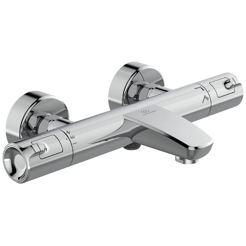 Смеситель для ванны Ideal Standard Ceratherm T50 A7223AA с термостатом Хром латунь на стену