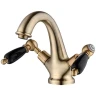 Смеситель для раковины Caprigo Adria-Classic Black Edition 03B-520-vot Бронза латунь