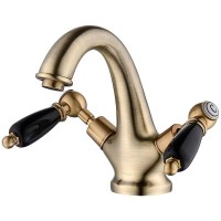 Смеситель для раковины Caprigo Adria-Classic Black Edition 03B-520-vot Бронза латунь