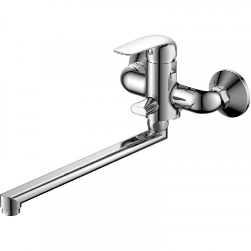 Смеситель для ванны Orange Iris M41-211cr универсальный Хром на стену