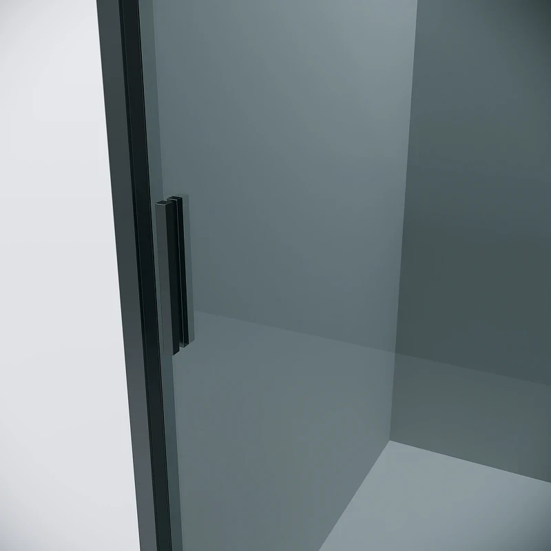 Душевой уголок Grossman Style 100х90 120.K33.05.1090.21.10 профиль Черный матовый стекло тонированное