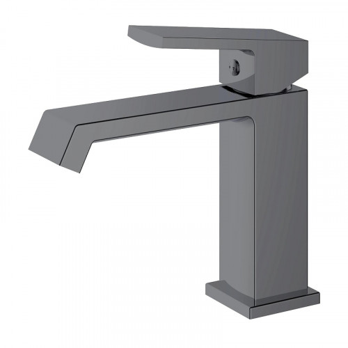 Смеситель для раковины Haiba HB10575-3 цвет Оружейная сталь