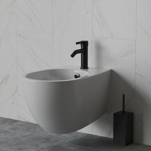 Смеситель для биде Paini Brera 74PZ304 Черный матовый