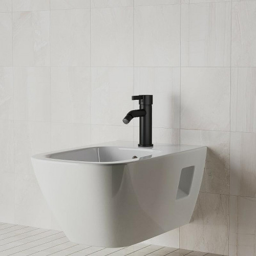 Смеситель для биде Paini Brera 74PZ304 Черный матовый