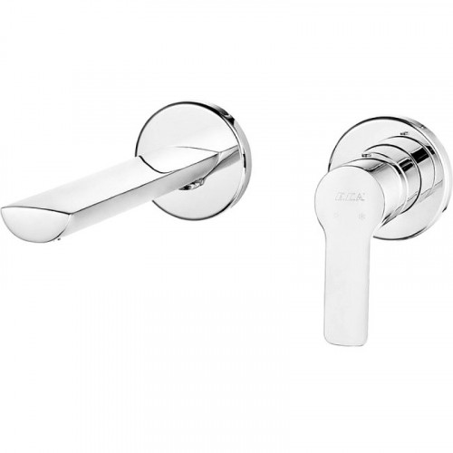 Смеситель для раковины E.C.A. Luna 102167606EX-YY Хром латунь встраиваемый