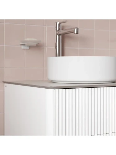 Столешница под раковину Iddis Optima Home 100 OPH10W0i89 цвет Светло-серый бетон