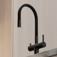 Смеситель для кухни Sancos Lucia SC4004MB Черный матовый латунь