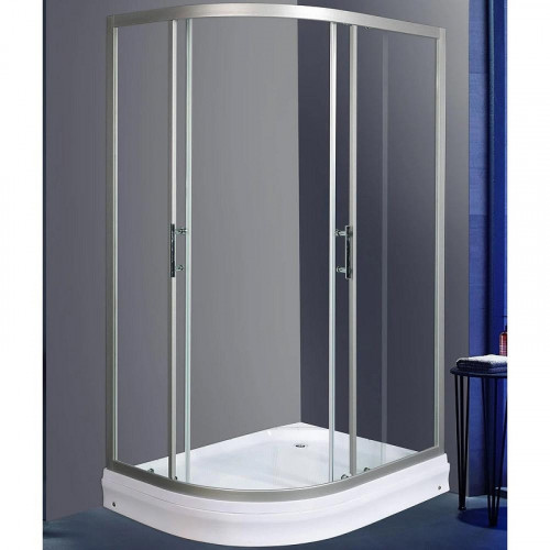 Душевой уголок WeltWasser WW500 С 120x90 R 10000013853 профиль Хром стекло прозрачное