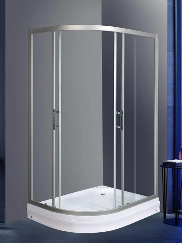 Душевой уголок WeltWasser WW500 С 120x90 R 10000013853 профиль Хром стекло прозрачное