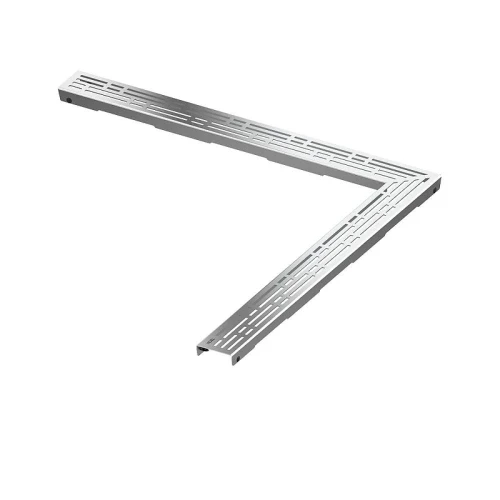 Решетка для душевого лотка Tece Drainline Basic 100х100 611010 цвет Нержавеющая сталь глянец