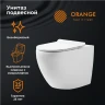 Унитаз Orange C07-100W подвесной с сиденьем Микролифт фарфор подвесной
