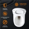 Унитаз Orange C07-100W подвесной с сиденьем Микролифт фарфор подвесной