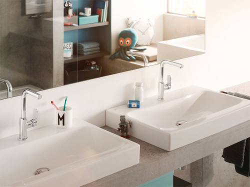 Смеситель для раковины Kludi Pure Style 400240575 Хром латунь