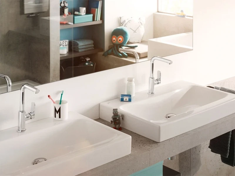 Смеситель для раковины Kludi Pure Style 400240575 Хром латунь